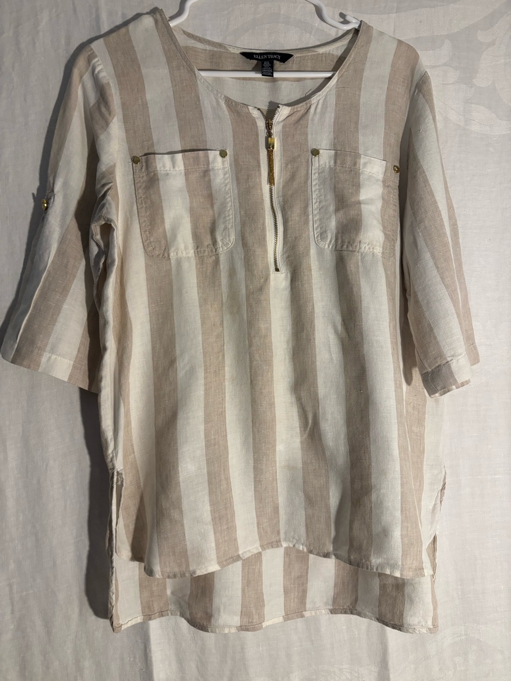 Ellen Tracy shirt tunic women’s 
Size M